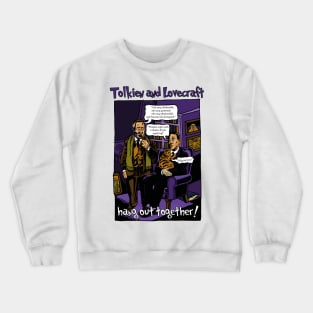 TOLKIEN AND LOVECRAFT Crewneck Sweatshirt